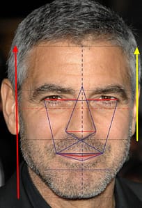 golden ratio in human face